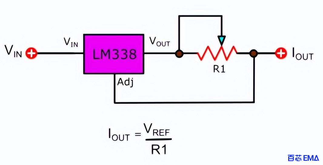 LM338 精密限流电路