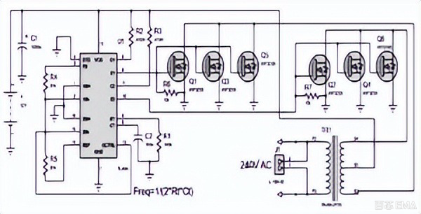 IRF3205逆变器电路图