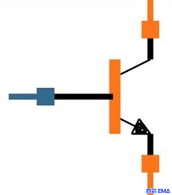 C1815 的电路符号模型图