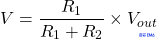 基尔霍夫电流定律(KCL)公式计算V