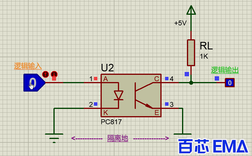 PC817 工作原理动图