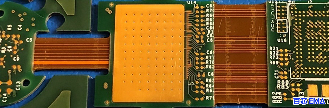 PCB上的软金表面处理示例