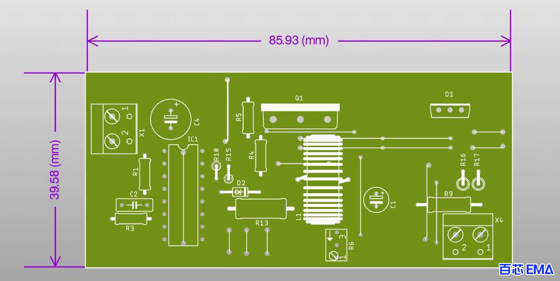 PCB 正面图