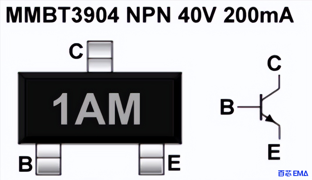 2N3904三极管贴片为MMBT3904