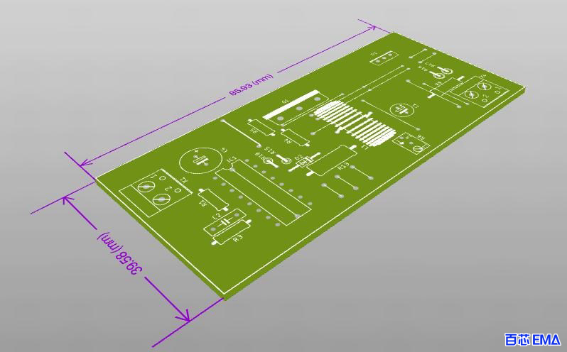 PCB 等轴图