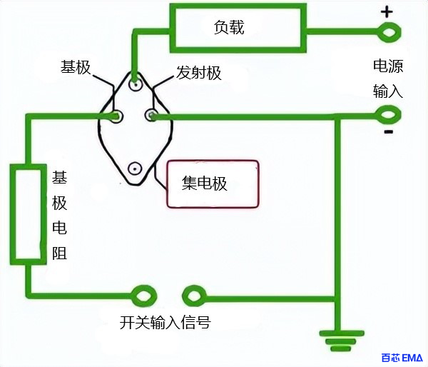 2N3055 功率管引脚连接图