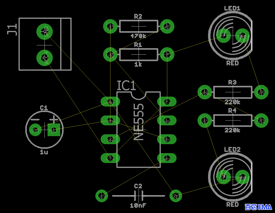 PCB 元器件放置图