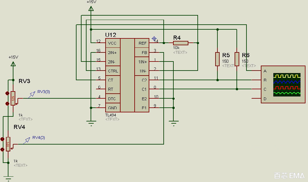 PWM 信号的电路图