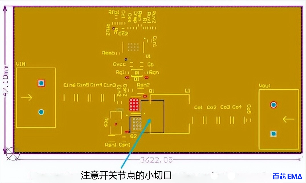 内部平面/第 1 层应为 GND