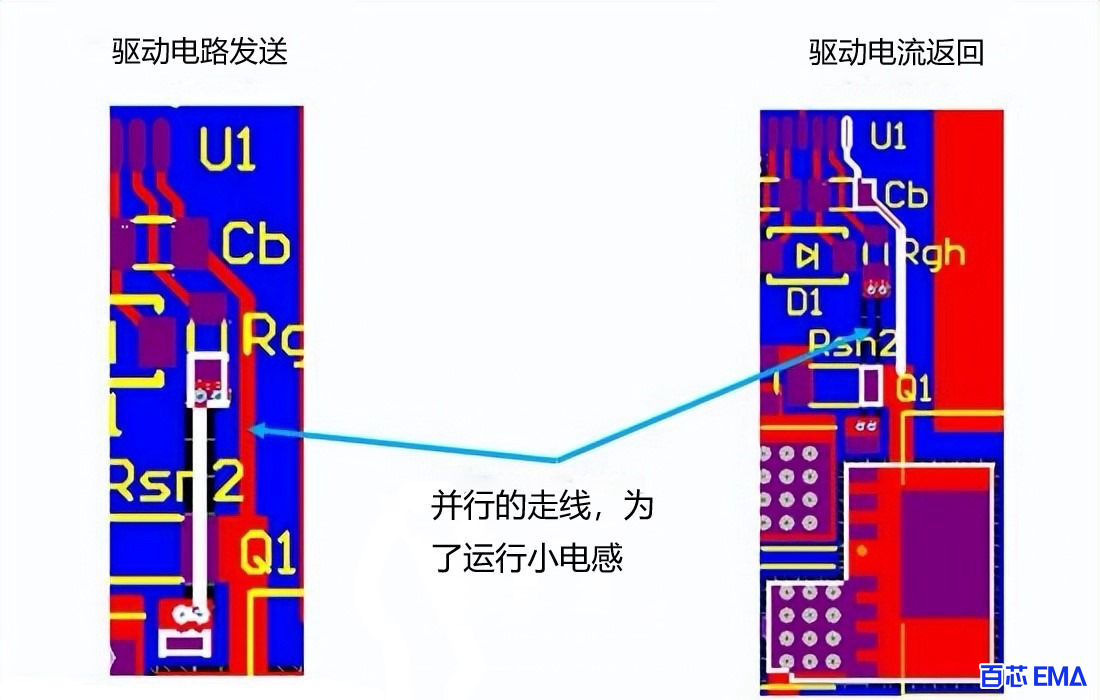 完成高端栅极驱动路径