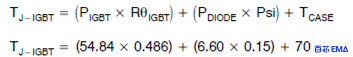 IGBT 的稳态结温