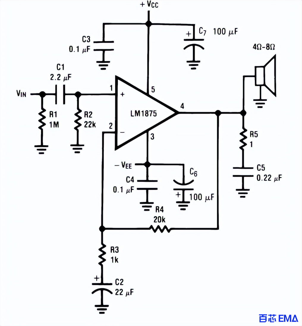 LM1875 25WOCL音频放大器电路