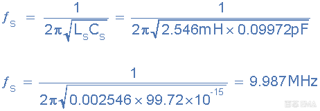 串联谐振频率计算