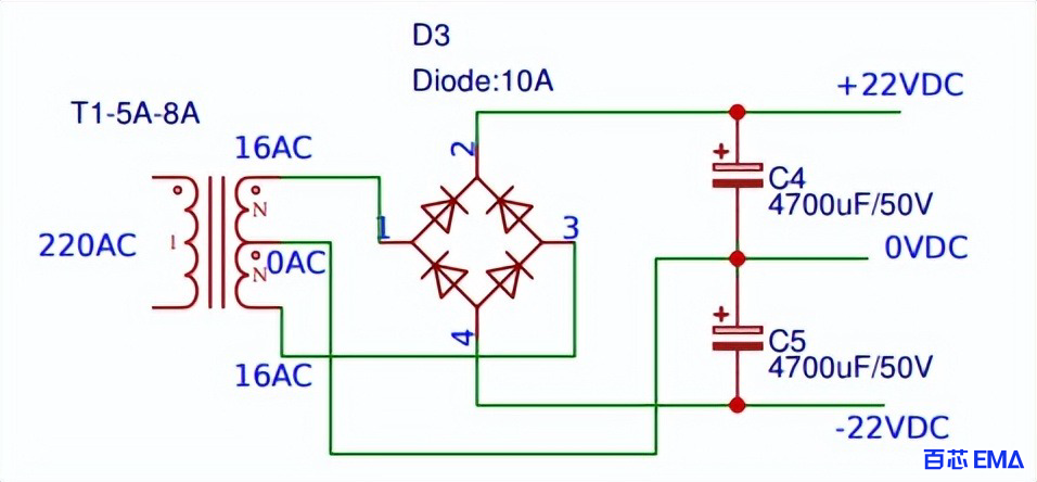 2SC5200放大器电源