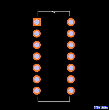 PCB 封装尺寸图