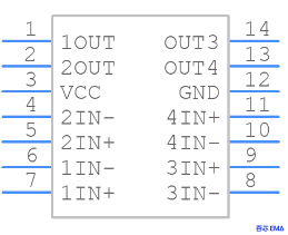 LM139 PCB 符号