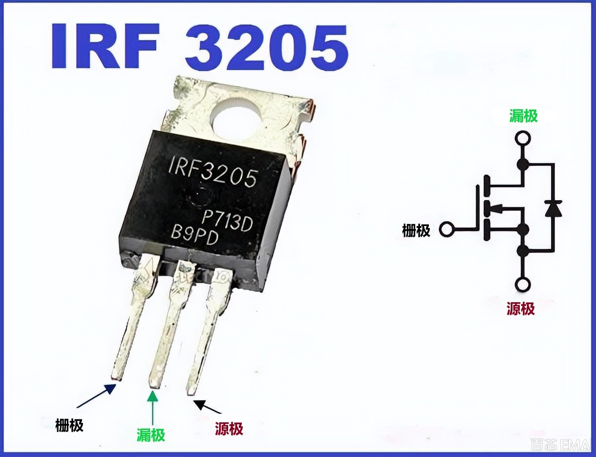 IRF3205 引脚图说明