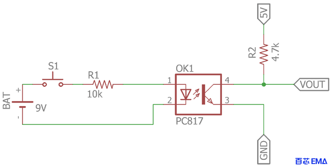 PC817 光耦电路