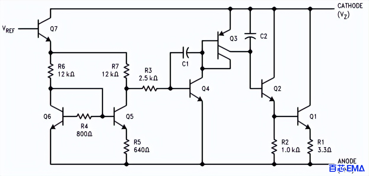 LM431 等效电路