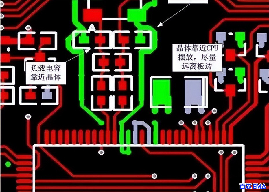 晶振放置图