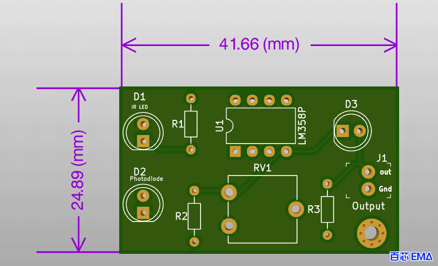 PCB 正面图