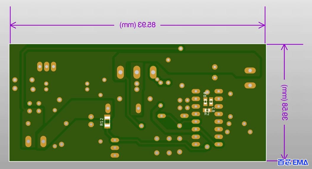 PCB 背面图